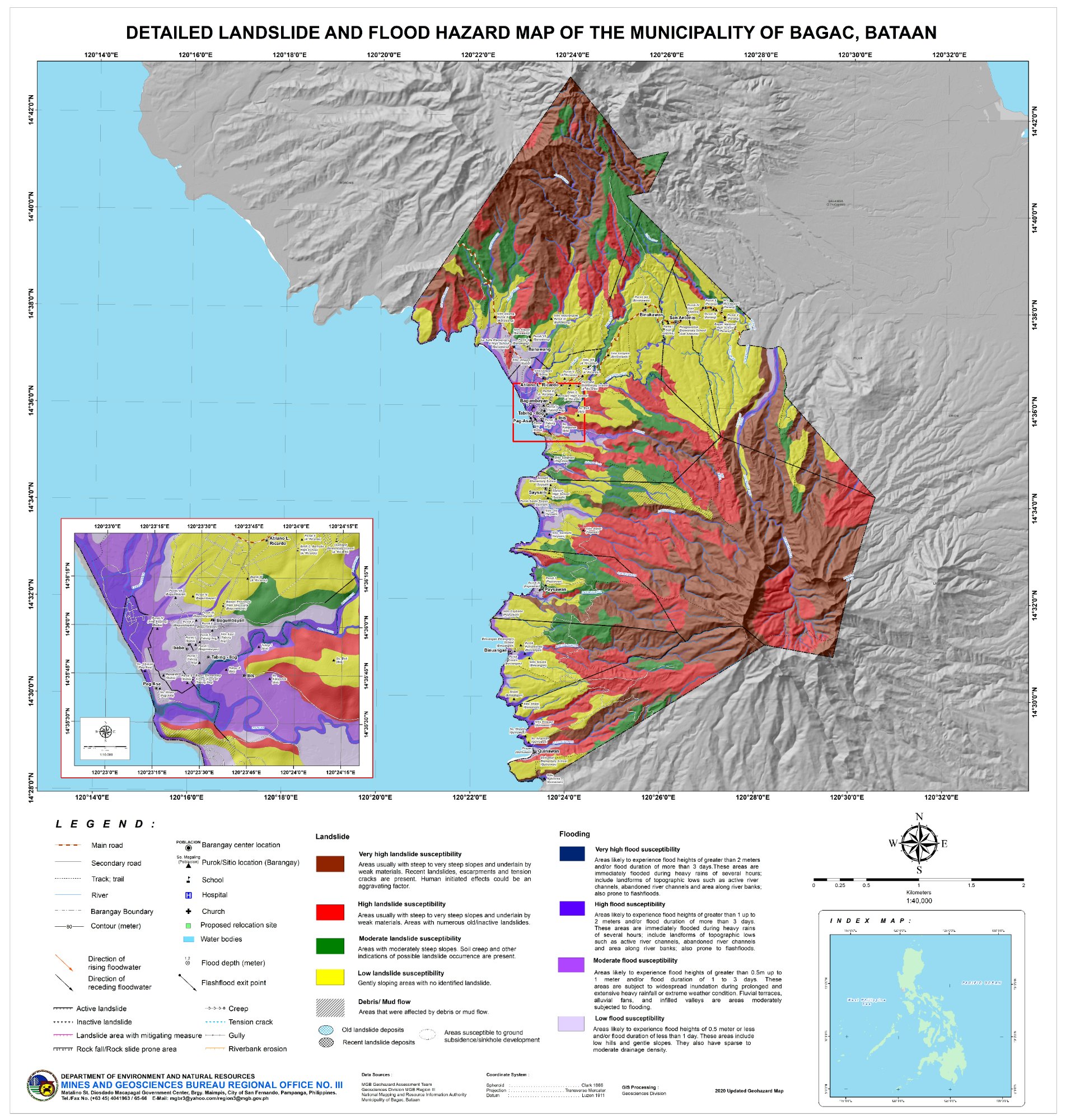 Hazard Map Bagac