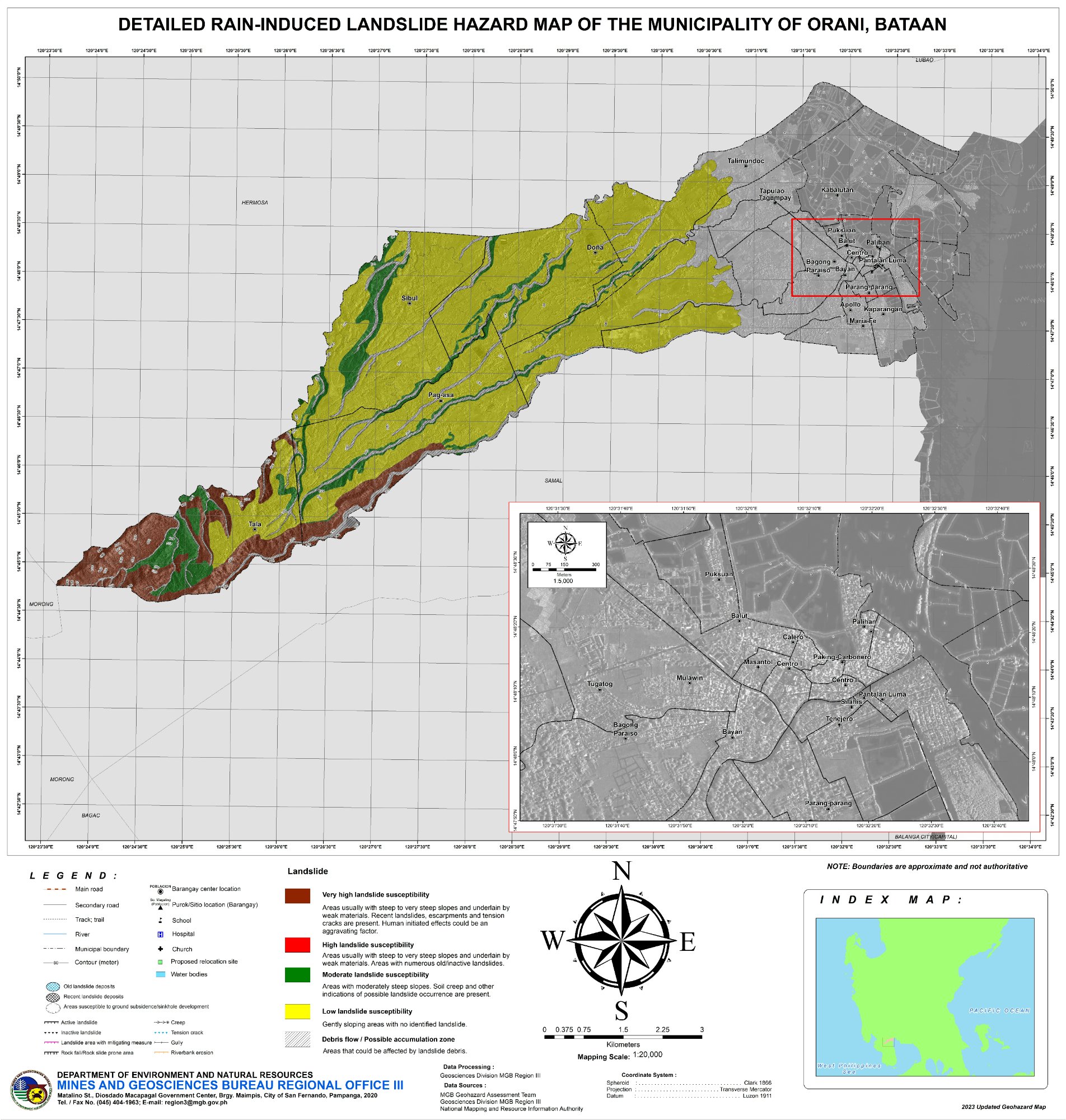 Hazard Map Orani